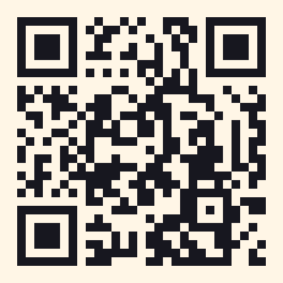 QR code linking to garbabeat.junahs.com